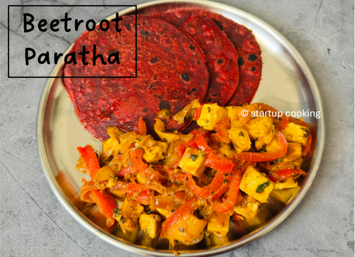 beetroot paratha