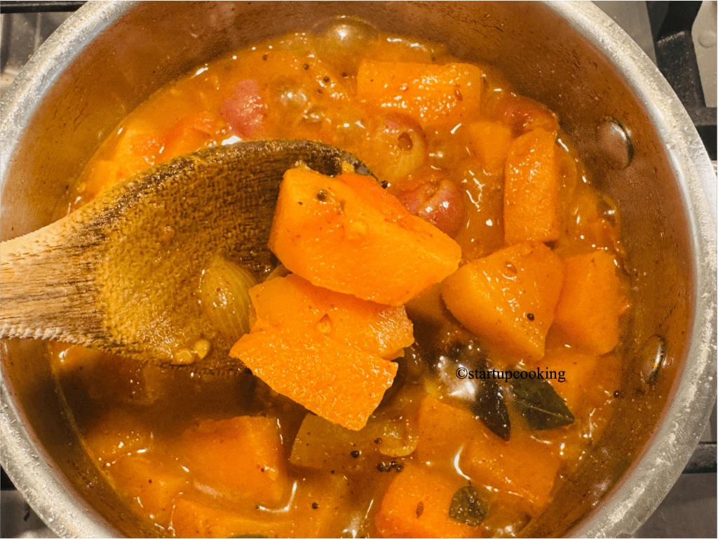 pumpkin sambar