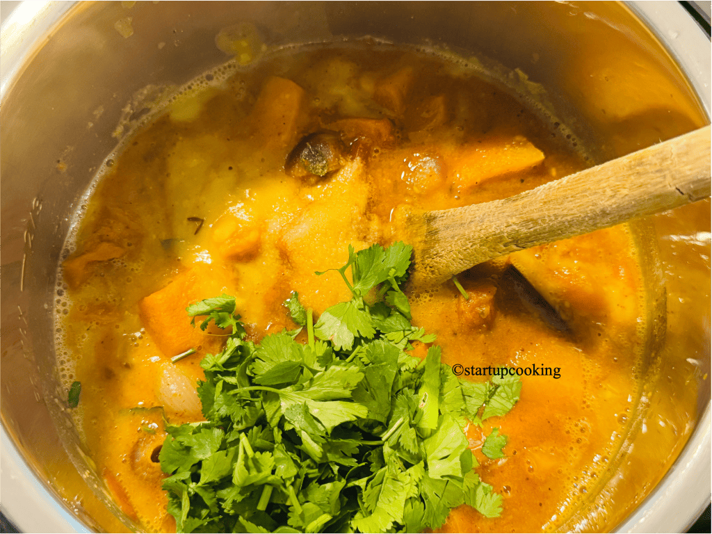 pumpkin sambar
