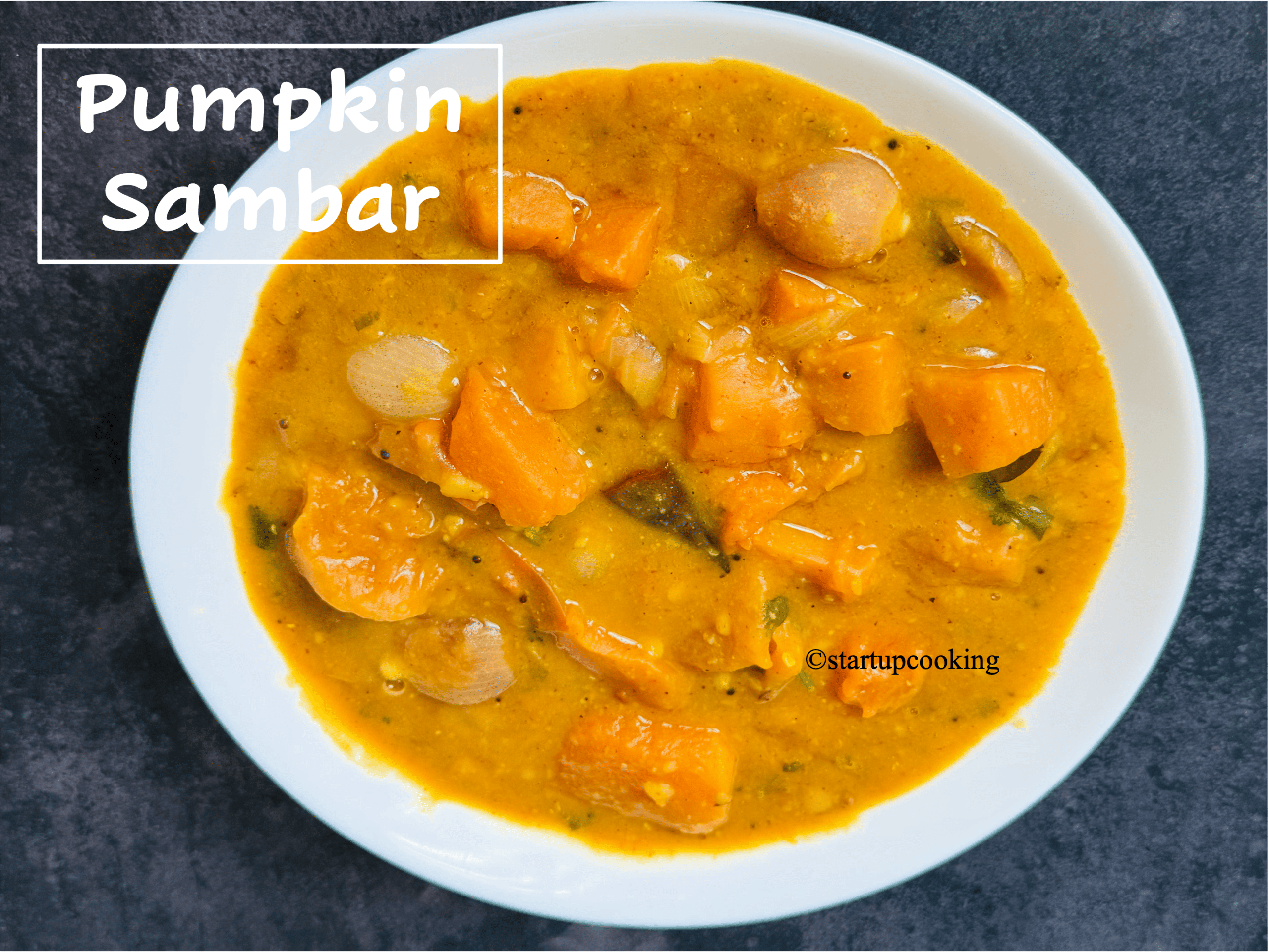 pumpkin sambar
