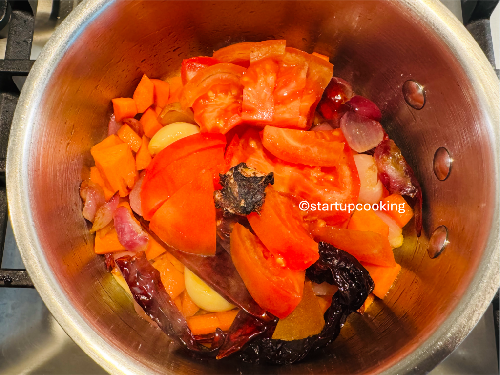 carrot tomato chutney
