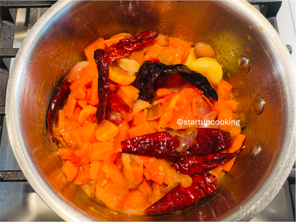 carrot tomato chutney