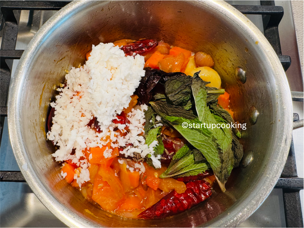 carrot tomato chutney