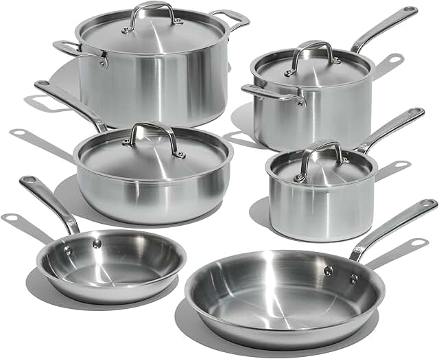 stainless steel pots and pans from amazon