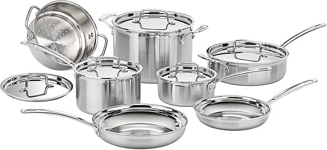 stainless steel pots and pans from amazon