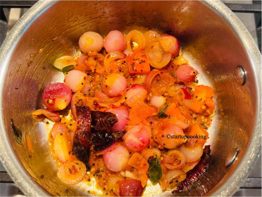 pumpkin sambar