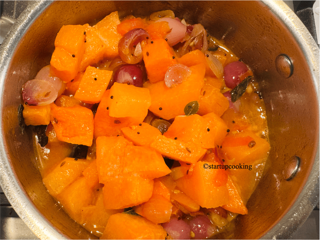 pumpkin sambar