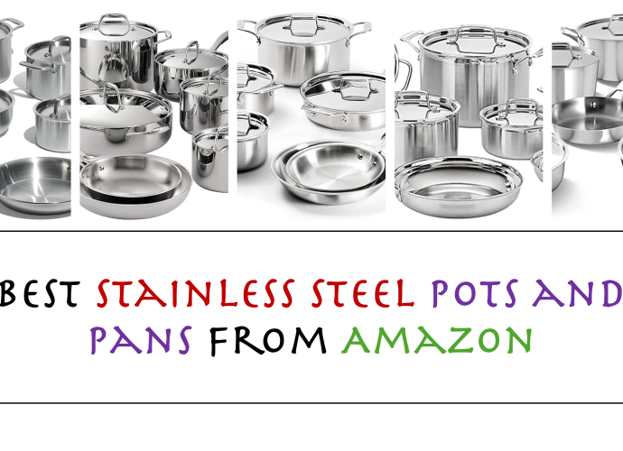 stainless steel pots and pans from amazon