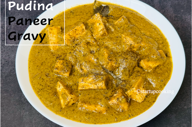 The Best Organic Pudina Paneer Gravy