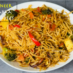 Paneer hakka millet noodles