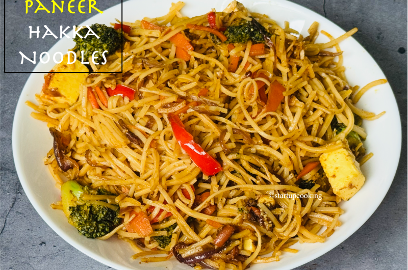 Paneer Hakka Noodles | How to Make Paneer Hakka Millet Noodles