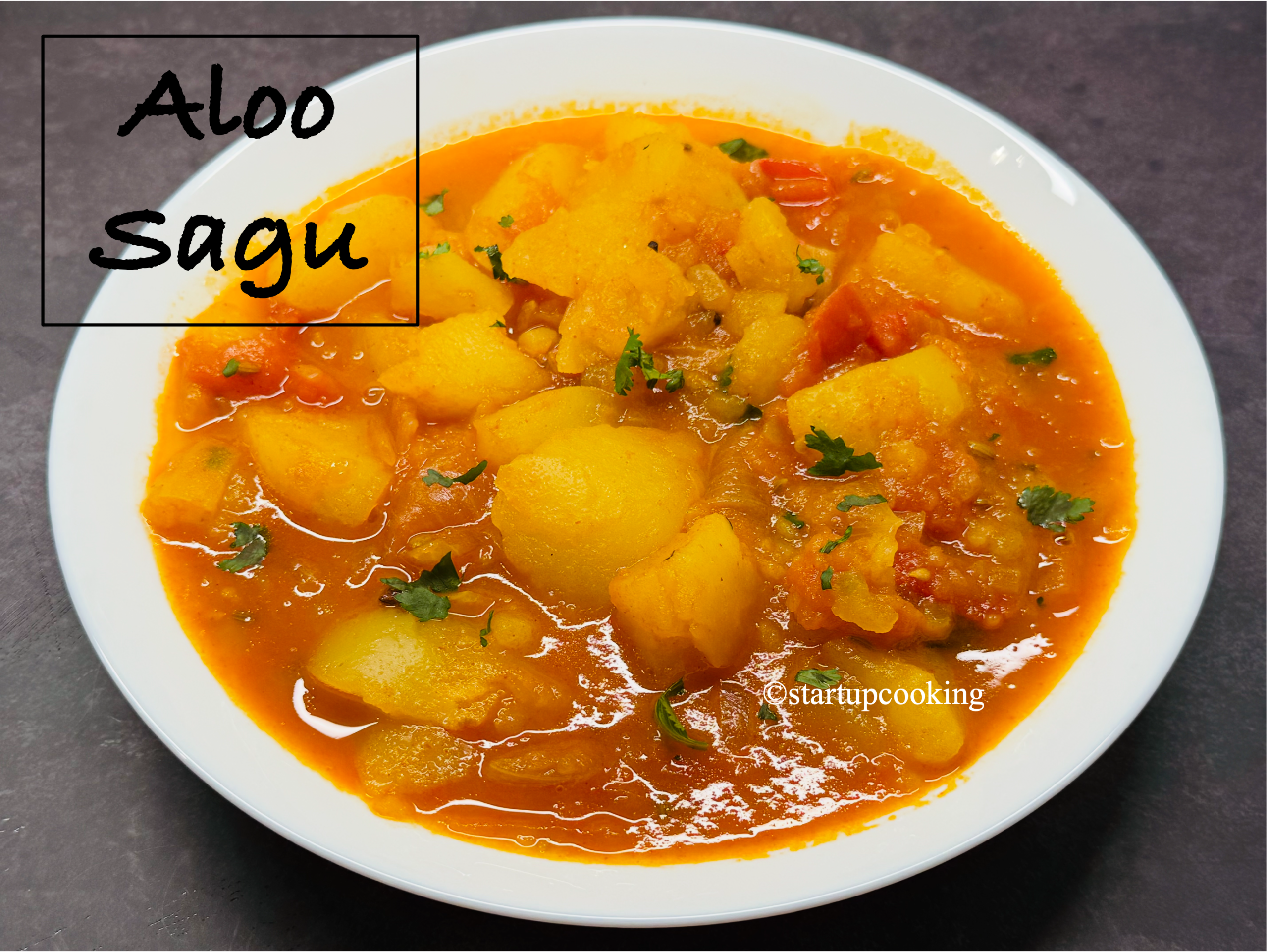 aloo sagu