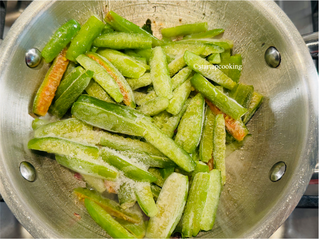 Dondakaya vepudu peanut fry