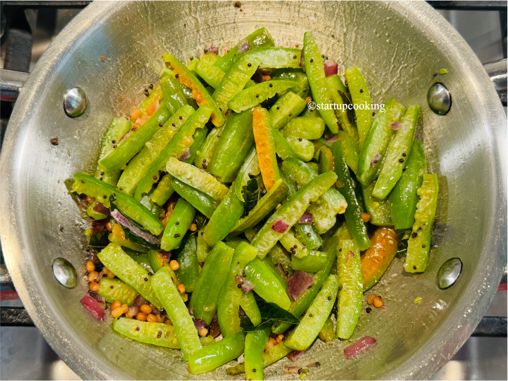 Dondakaya vepudu peanut fry