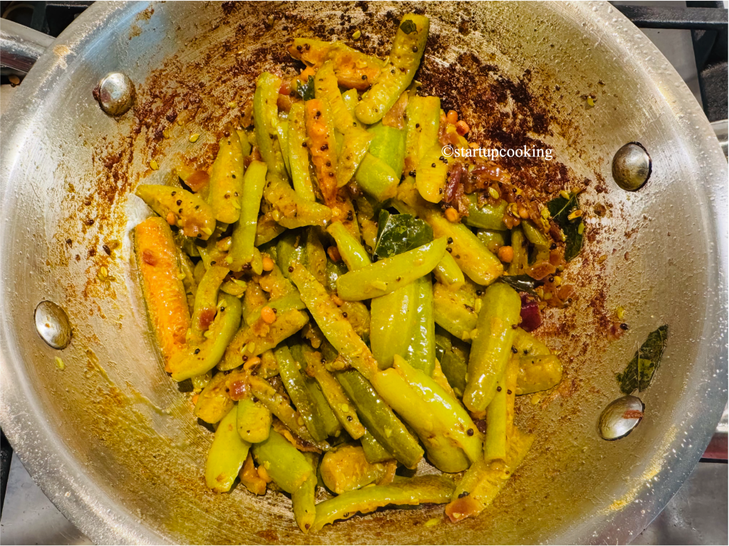 Dondakaya vepudu peanut fry