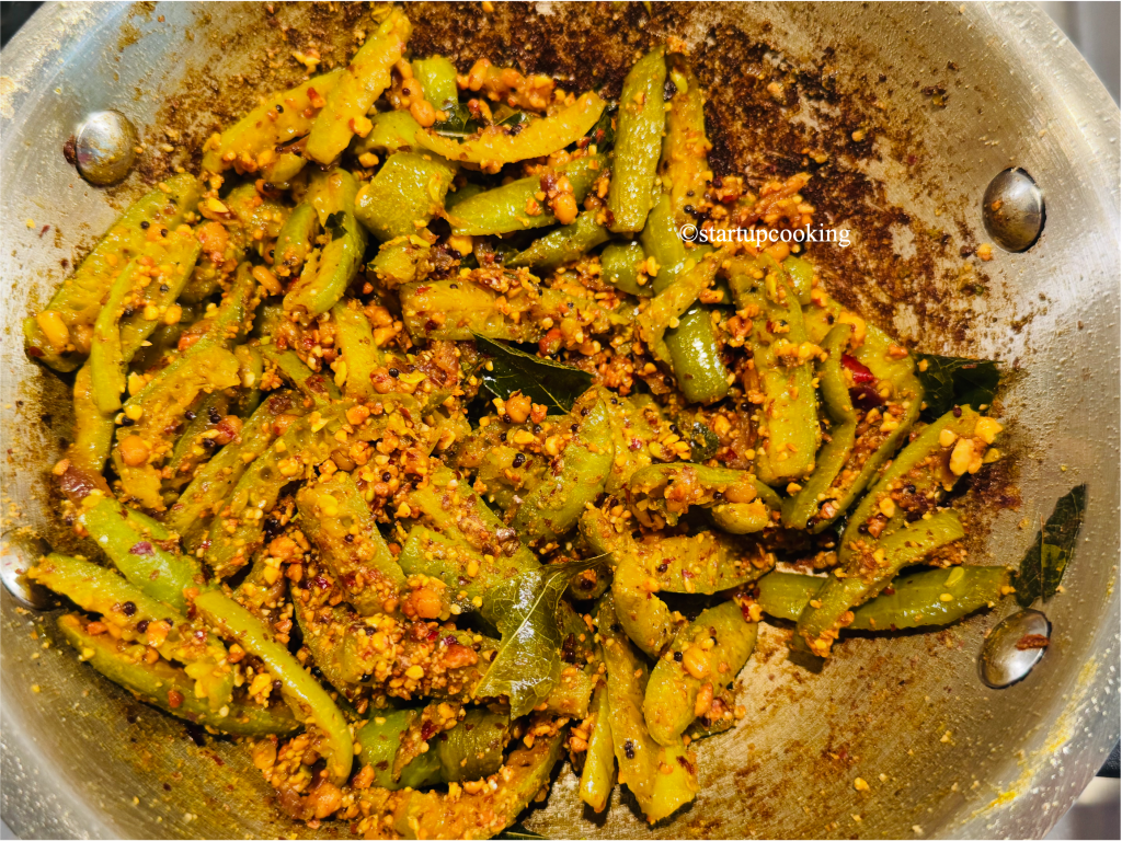 Dondakaya vepudu peanut fry