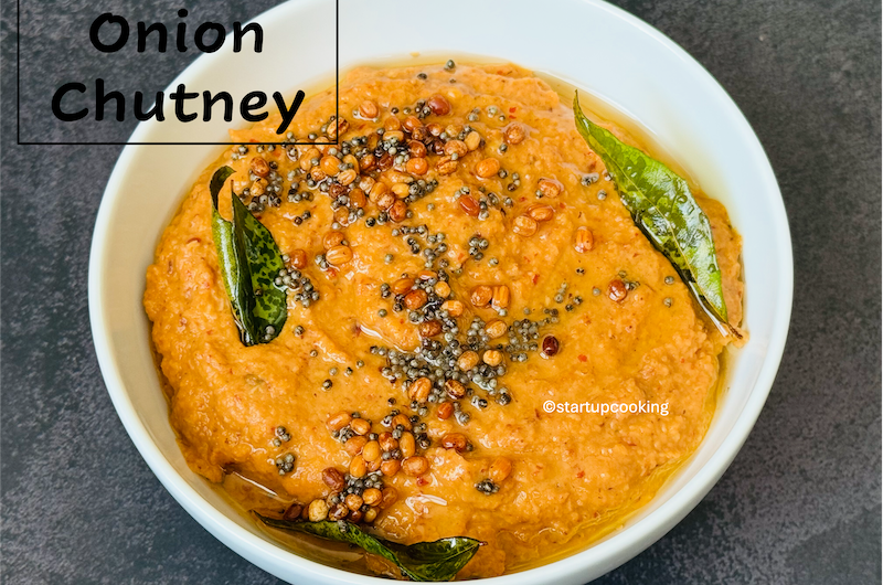 Onion Chutney Recipe | How to Make Onion Chutney