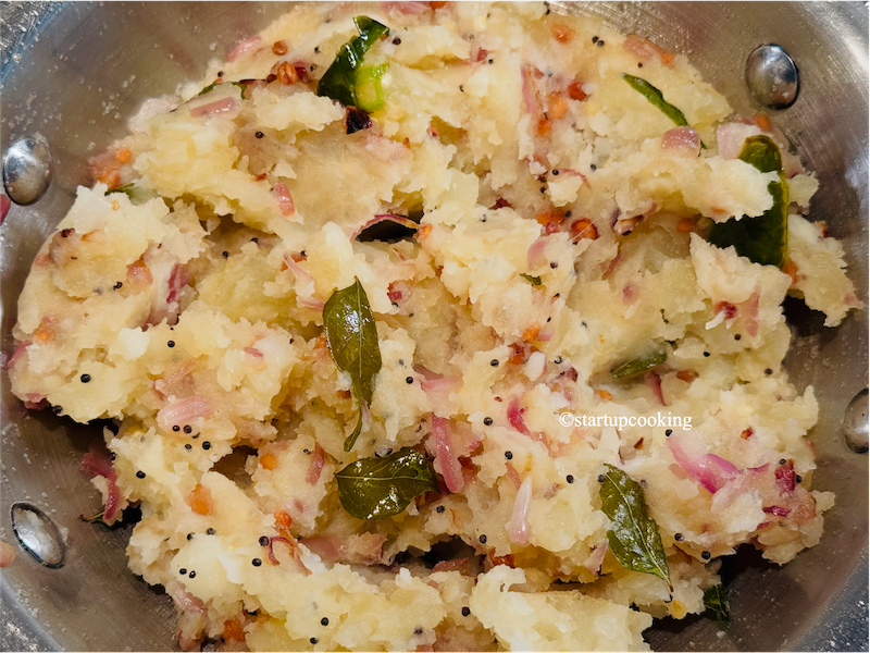Potato Puttu