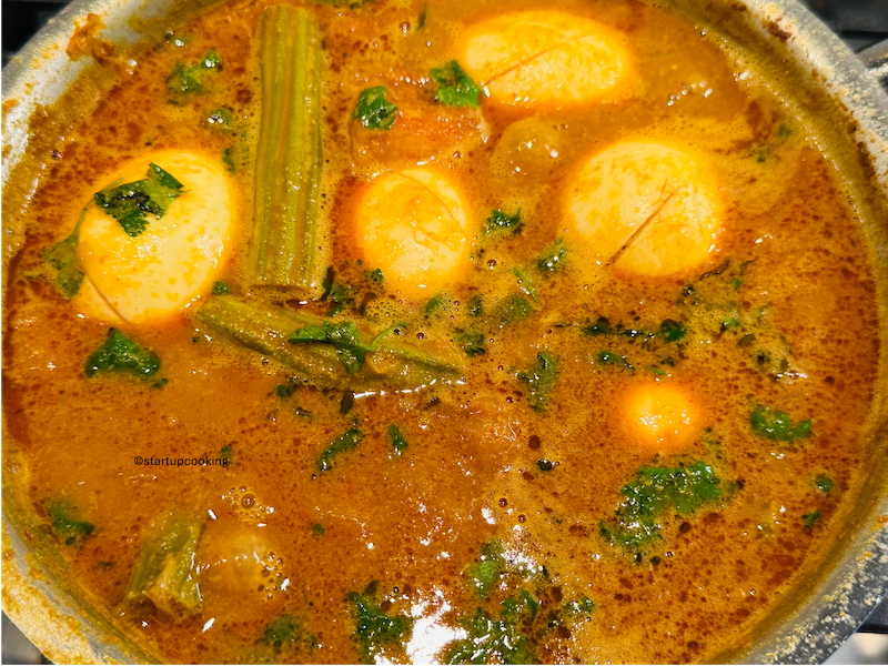 drumstick egg curry